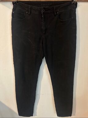 Tahari Black Slim Ankle Jeans Size 12